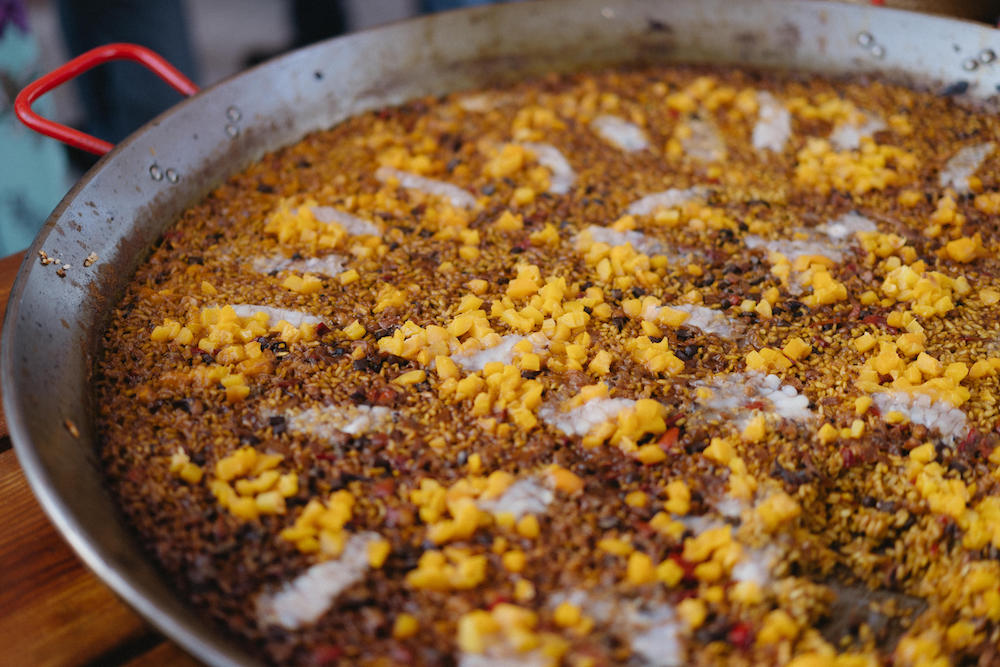 Arroz galeras y nísperos